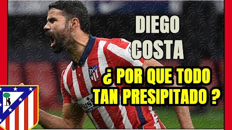 SORPRESA! DIEGO COSTA rescinde su contrato con el ATLÉTICO: ¿Qué ha pasado para tanta prisa?