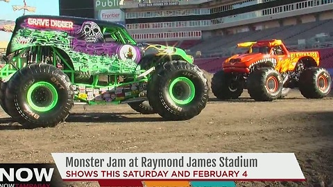 Monster Jam at Raymond James Stadium