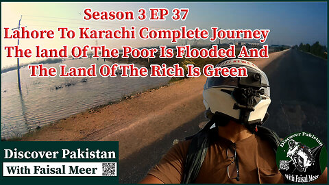 Lahore To Karachi Season 3 EP 37 | Complete Journey | Watch In HD Urdu/Hindi #solorider #motovlogger