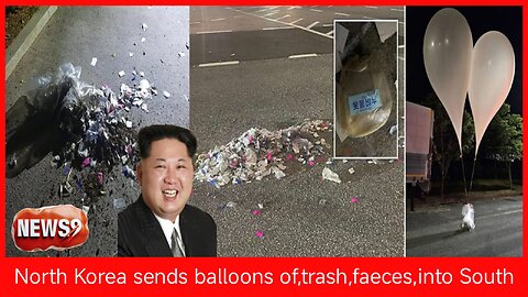 North Korea accused of sending balloons carrying excrement into the South