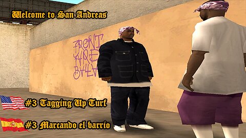 GTA San Andreas | #3 Tagging Up Turf | PlayStation 2