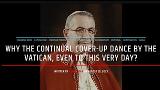 The Continual Cover-Up Of The Murder Of Pope John Paul I