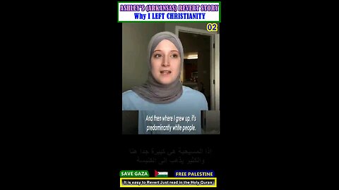 ASHLEY from ARKANSAS REVERT STORY - Why I LEFT CHRISTIANITY 02 #why_islam #whyislam #whatisislam
