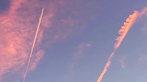 Airplanes and plane trails #2
