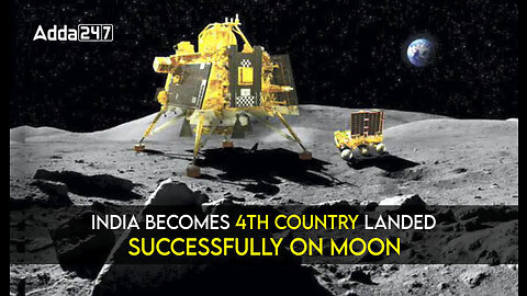 India Creates History; Chandrayaan-3 Successfully Lands On Moon