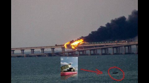 An explosion is reported in the area Crimean bridge in the city Kerch.