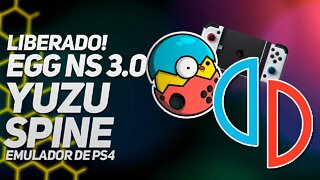 EGG NS 3.0 lançado, atualizações para o yuzu e SPINE