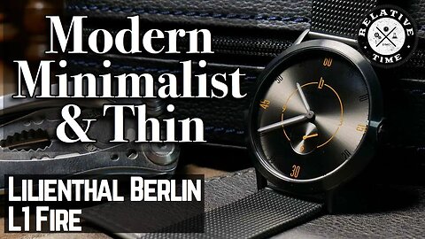 A German Take on Modern Minimalism : Lilienthal Berlin L1 Fire Review