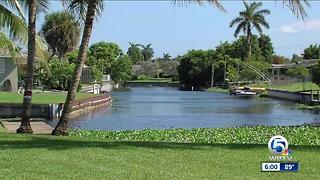 Man nearly drowns in West Palm Beach canal