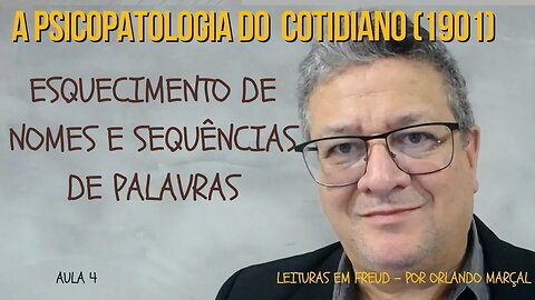 O esquecimento de nomes e sequências de palavras