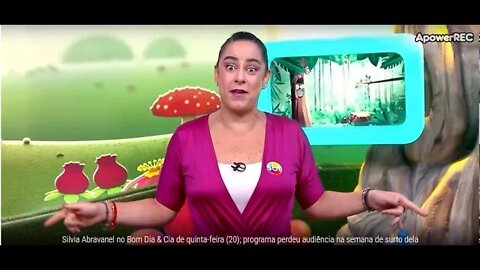 Filha de Silvio Santos : Após surto de Silvia Abravanel, Bom Dia & Cia tem queda de audiência