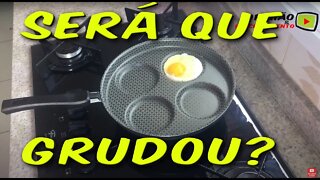 Panela Fritar Ovo, Interessante e diferente, será que Funcionou ??