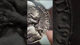 Rare Nickel Error Coin! #shorts