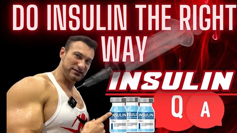 Watch this before you USE INSULIN | INSULIN BEGINNER PROTOCOL |
