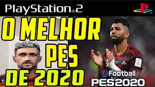 PES 2020 PS2 100% ATUALIZADO O MELHOR PES DE 2020