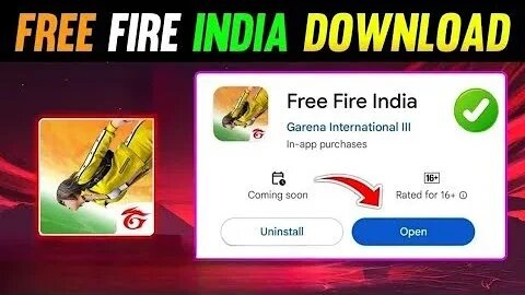 free fire India🇮🇳 How to download in Android || today biggest update😱 ||
