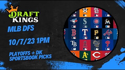 Dreams Top Picks MLB DFS Today 10/6/23 Daily Fantasy Sports Strategy DraftKings w/ Sportsbook Picks!