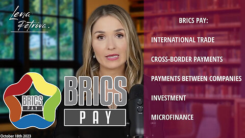 BRICS | "BRICS PAY HAS BEEN LAUNCHED. This New Financial Settlement Platform Is Going to Change the Volume of Trade & the Volume of Transactions Between the BRICS Members. Those Transactions Will Not Be Denominated In U.S. Dollars!!!