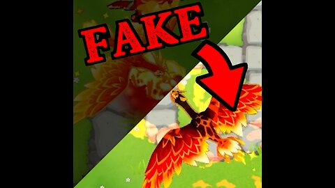 This Phoenix is FAKE. (Bloons TD6 Wizard Lord Phoenix)