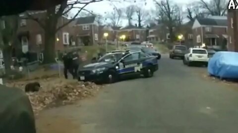 Body worn camera footage shows Baltimore Police shooting on Christmas Day