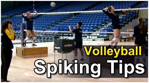 Volleyball Spiking Tips - The Arm Swing - Coach Ashlie Hain