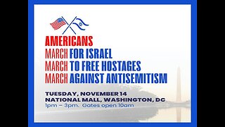 TECN.TV / March On Washington: 300,000+ Jews Demand No Peace, No Justice