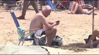 Something You Never Wanted To See... Joe Biden At The Beach