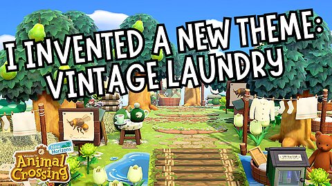 A Vintage Laundry Themed Island?! Welcome To Sudsy Cove
