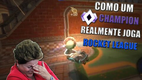 Como um CHAMPION REALMENTE Joga ROCKET LEAGUE