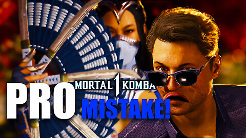 PRO JOHNNY CAGE Player makes a HORRIBLE MISTAKE Against KITANA - Mortal Kombat 1
