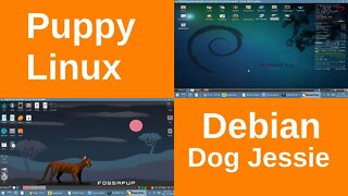 Puppy e DebianDog Jessie Linux - Distros Linux pequenas que rodam na memória