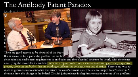 Ep 232.2: Sunday Jul 16 2023- The antibody patent paradox; thalidomide as pharma antitrust redirect?