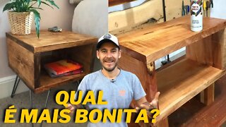 Qual desses Dois Projetos você Prefere?| Como fazer Um criado Mudo.