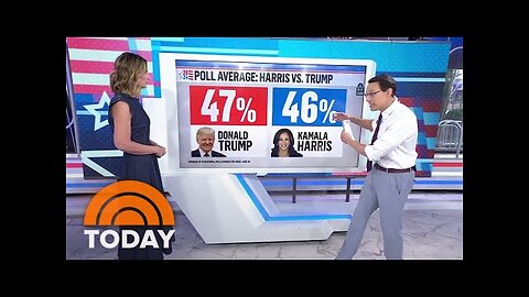 Steve Kornacki on how Kamala Harris stacks up against Trump in the polls