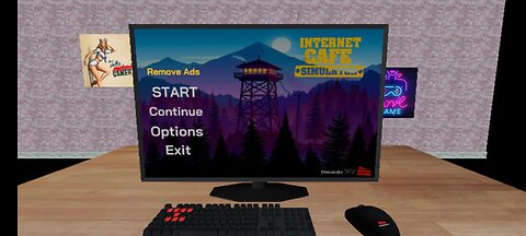 Internet cafe simulator