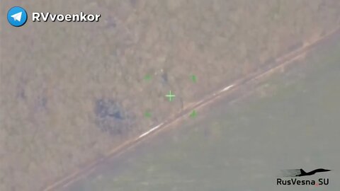 Camouflaged Positions Of Ukranaina Forces Destroyed In Strike