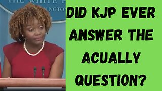 Karine Jean-Pierre Accuses Reporter of Calling Trans Kids Dangerous Did She Ever Answer The Question