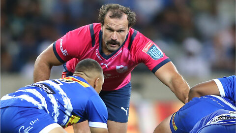 Bismarck du Plessis on yellow card