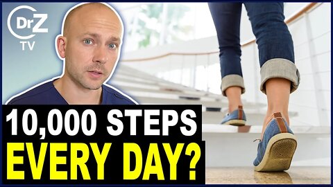 New Study: A 30 Minute Walk A Day Is Nonsense? - Doctor Reacts