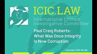 Paul Craig Roberts: What Was Once Integrity Is Now Corruption