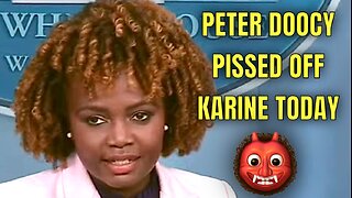 OHHH! Karine LOST HER TEMPER - she DID NOT LIKE Doocy’s Question! 👺