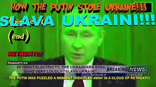 Without Electricity, The Ukrainians Still Sang Very Loudly “Slava Ukraini”… Disinfo Show #17