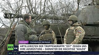 RT DE-Exklusiv: Artilleristen der Truppengruppe "Ost" zeigen uns ihre Ausrüstung