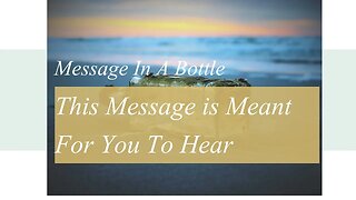 I’m not a player in life, I am the player of life | Message in a Bottle