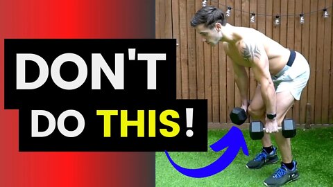 How To DUMBBELL DEADLIFT | Stop Doing This! #CrockFit