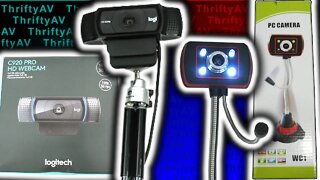 Webcam SHOWDOWN! Logitech C920 Pro vs WC1