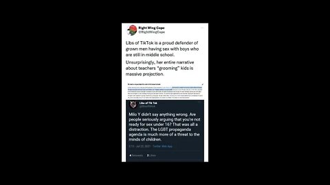 Leftists Use Faked Tweets To Smear Libs Of TikTok
