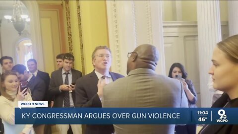 Reps. Jamaal Bowman, Thomas Massie get in shouting match over gun violence