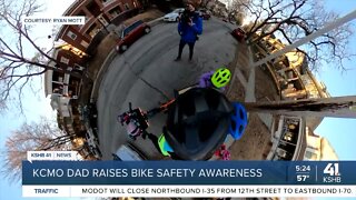 KCMO dad raises bike safety awareness