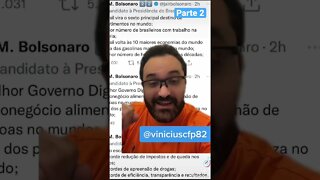 O Brasil com Bolsonaro está dando certo! P2